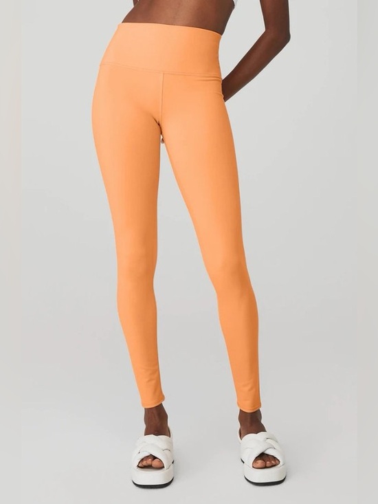 ALO Yoga Pants - ALO yoga airlift High-Waist Orange Leggings